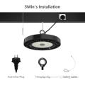 80W UFO High Bay Lighting Glass Len